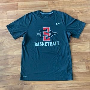 San Diego State University(SDSU) Basketball Nike Dri-Fit t-shirt